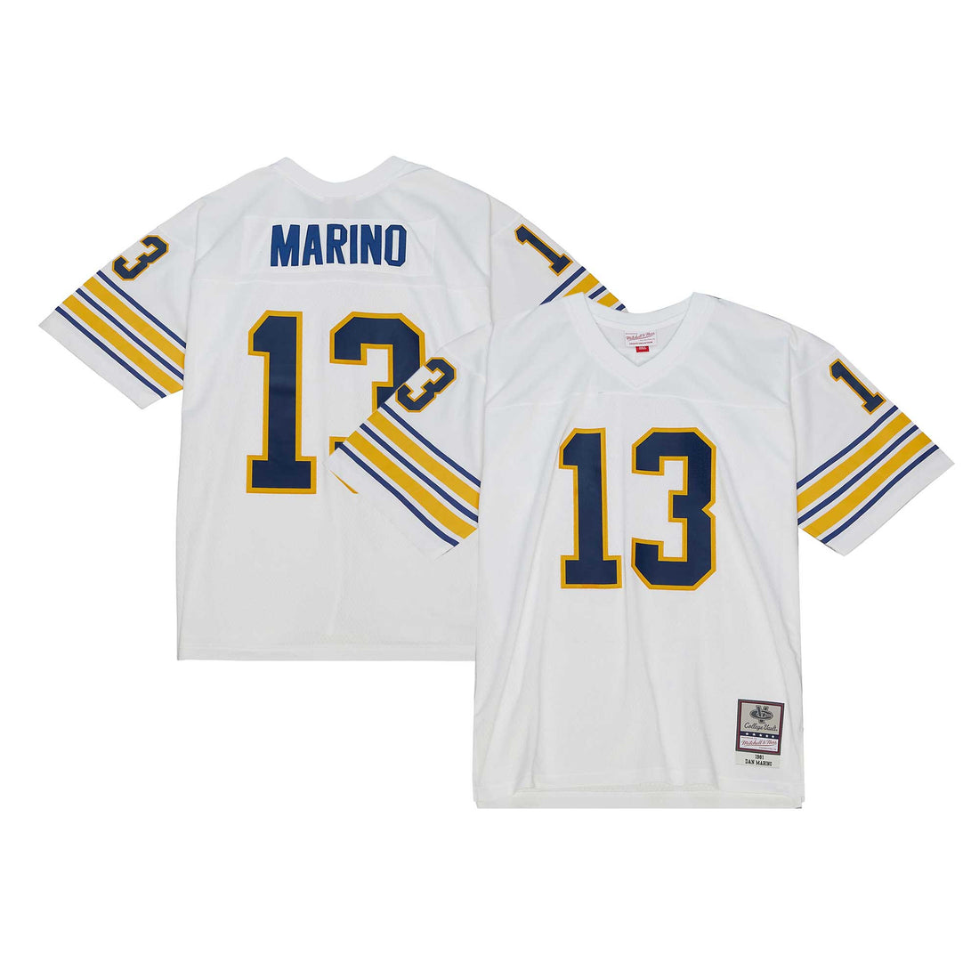 Dan Marino Pitt Panthers white jersey