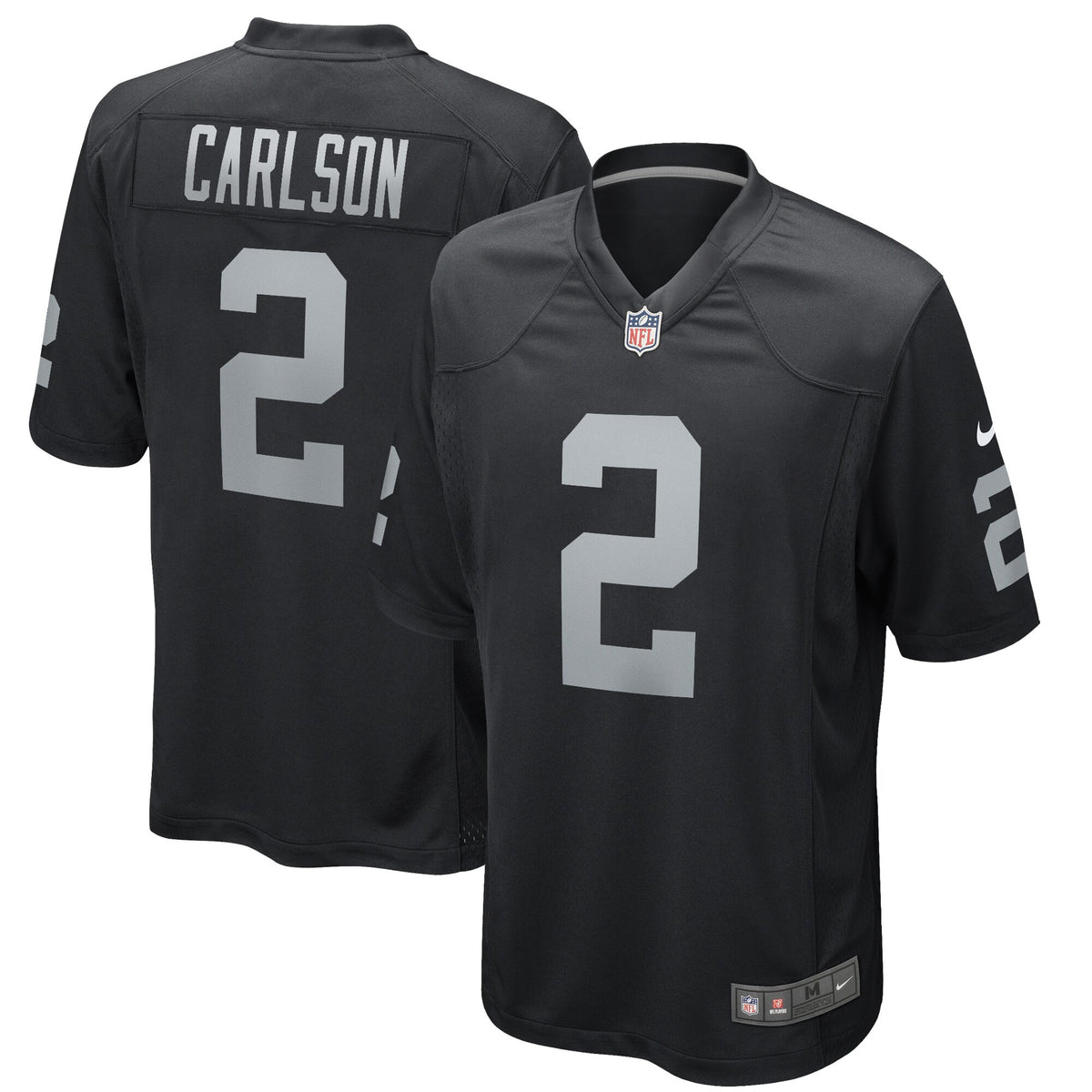 Daniel Carlson Las Vegas Raiders black Game jersey