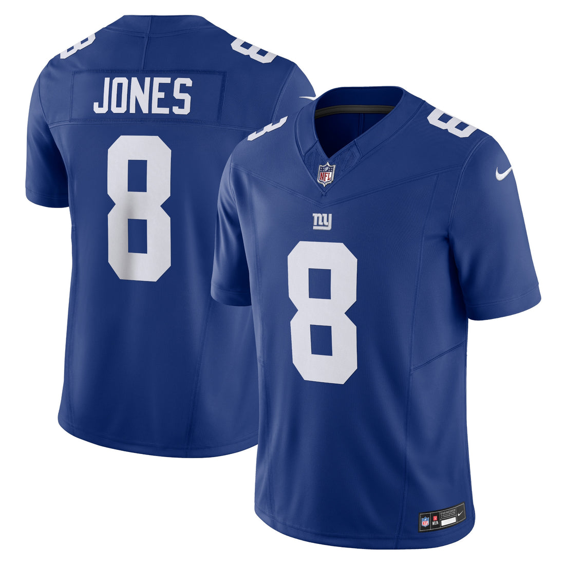 Daniel Jones New York Giants royal Vapor jersey