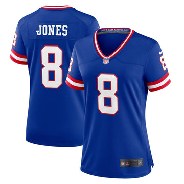 Daniel Jones New York Giants royal jersey