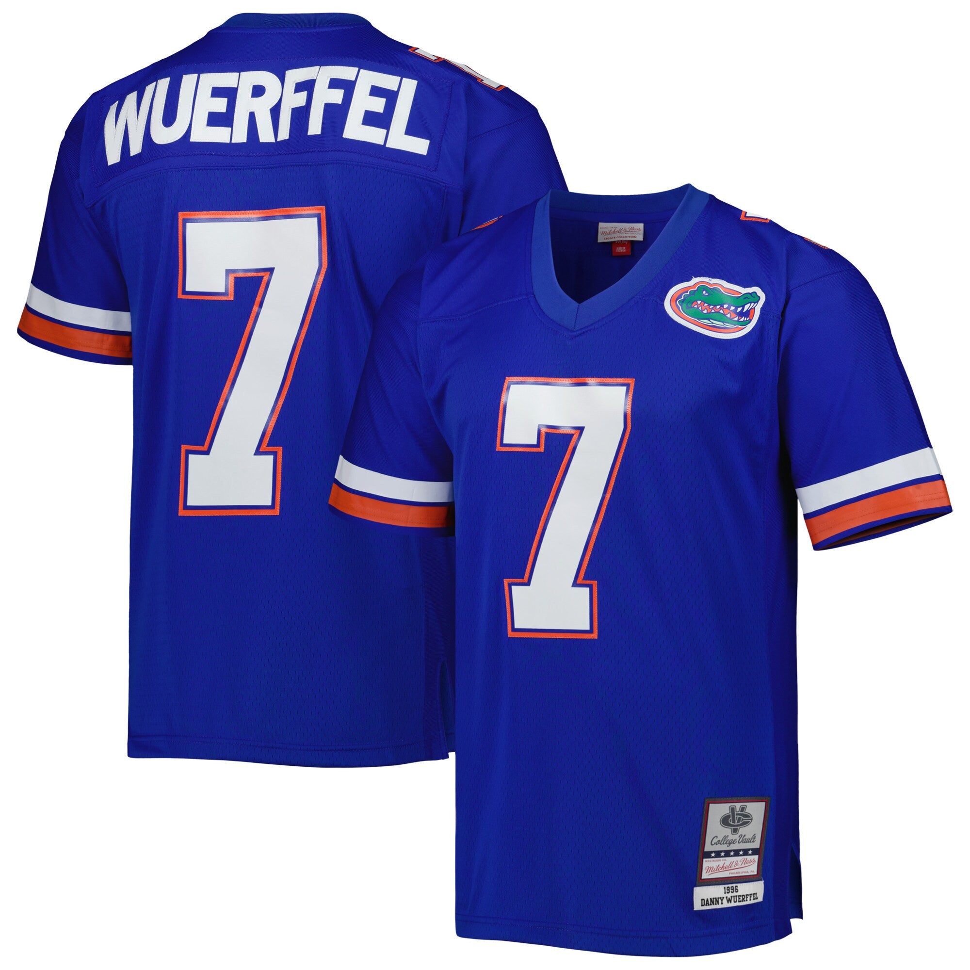 Danny Wuerffel Florida Gators royal jersey