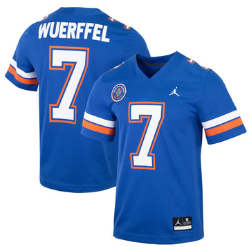 Danny Wuerffel Jordan Brand Ring Of Honor Florida Gators royal jersey