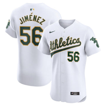 Dany Jimenez Oakland Athletics white Elite jersey