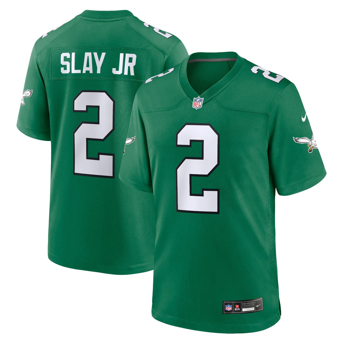 Darius Slay Philadelphia Eagles green Game jersey