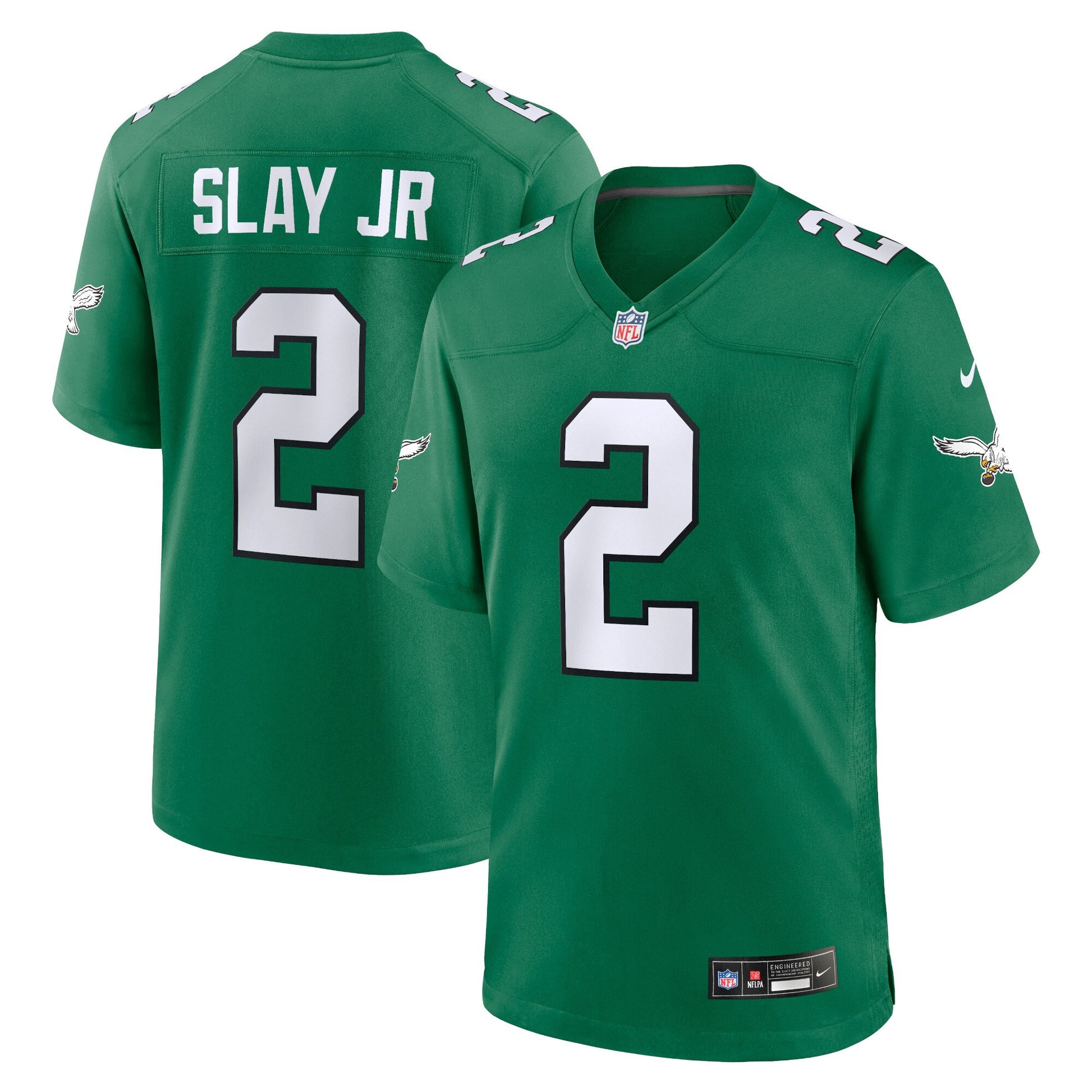 Darius Slay Philadelphia Eagles green Game jersey