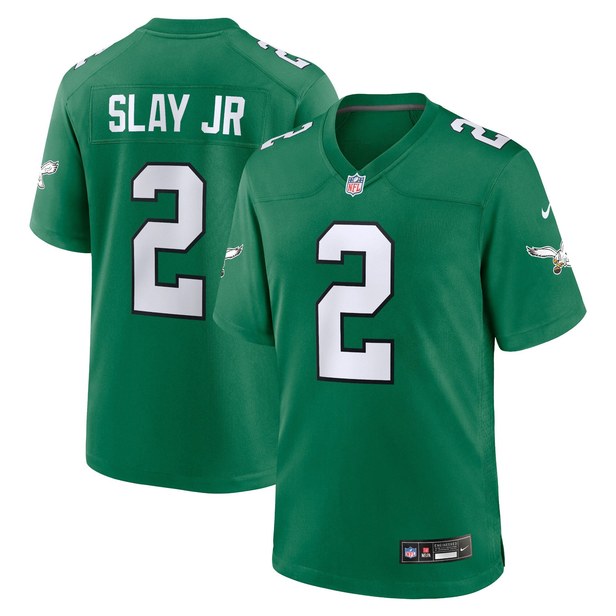 Darius Slay Philadelphia Eagles green Game jersey