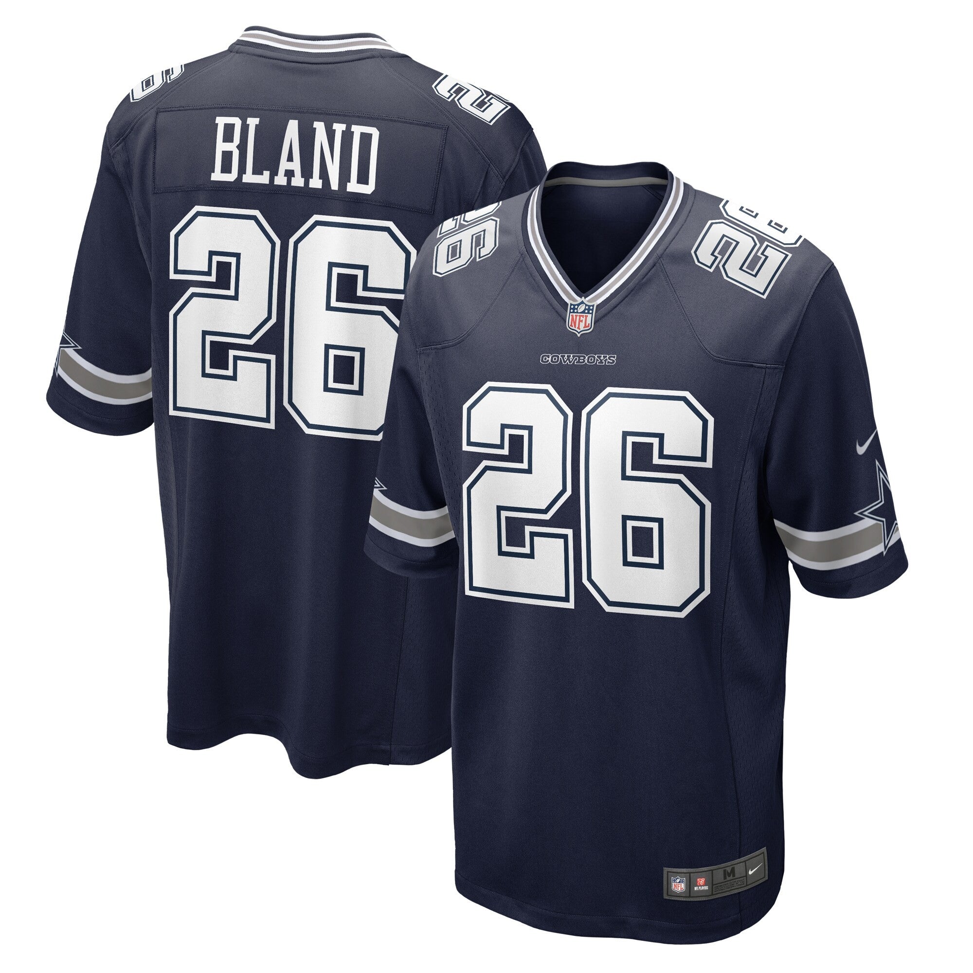 Daron Bland Dallas Cowboys navy jersey