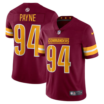 Da'ron Payne Washington Commanders burgundy Limited jersey