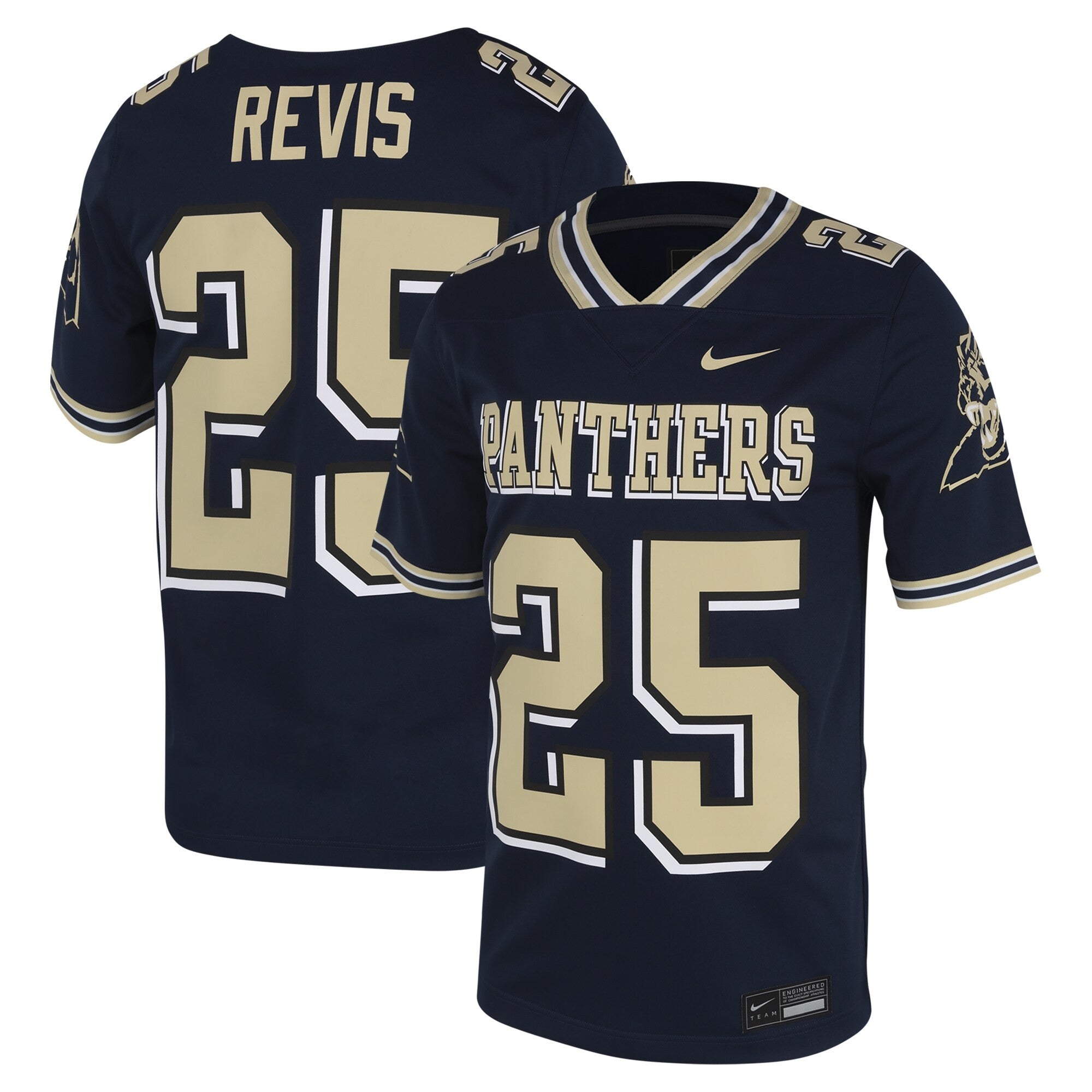 Darrelle Revis Pitt Panthers navy Untouchable jersey