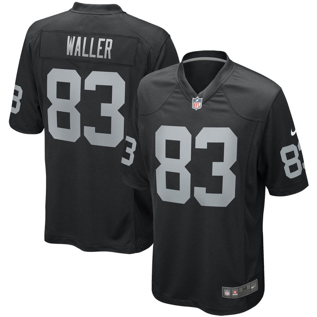 Darren Waller Las Vegas Raiders black Game jersey