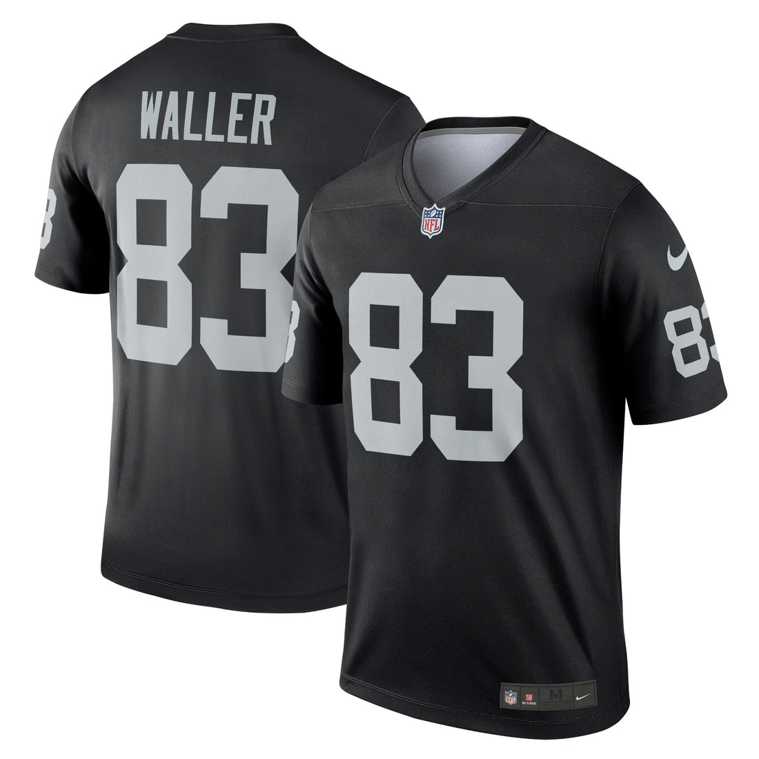 Darren Waller Las Vegas Raiders black Legend jersey
