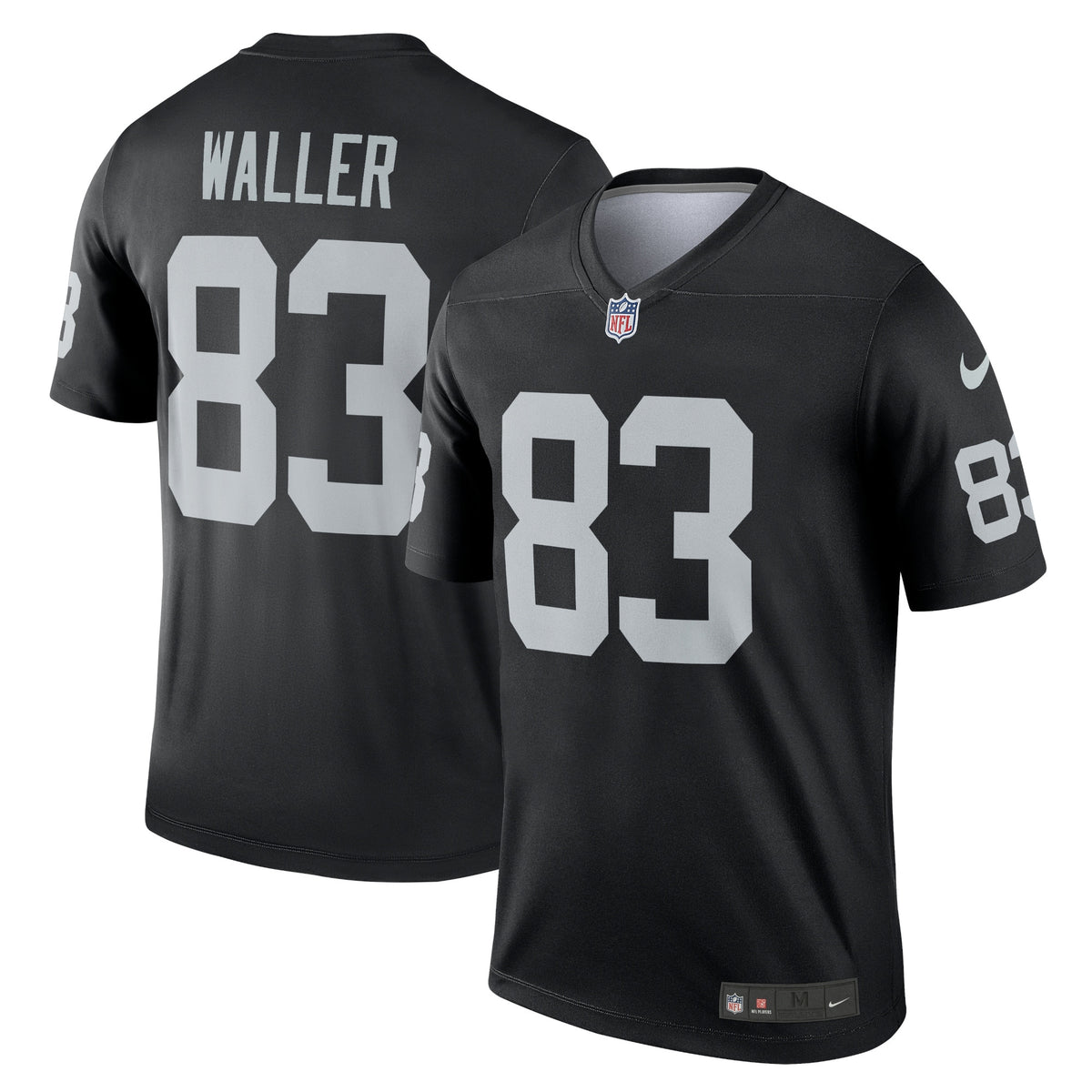 Darren Waller Las Vegas Raiders black Legend jersey