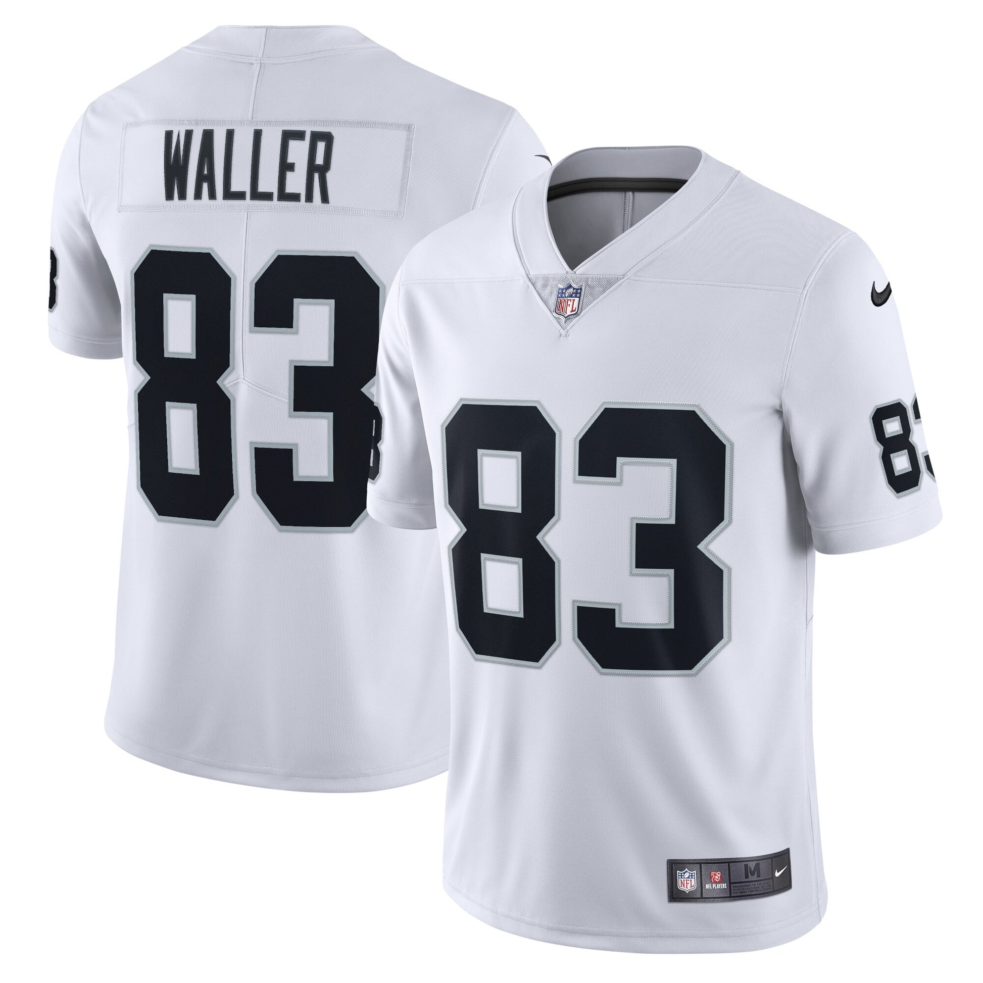 Darren Waller Las Vegas Raiders white Vapor jersey