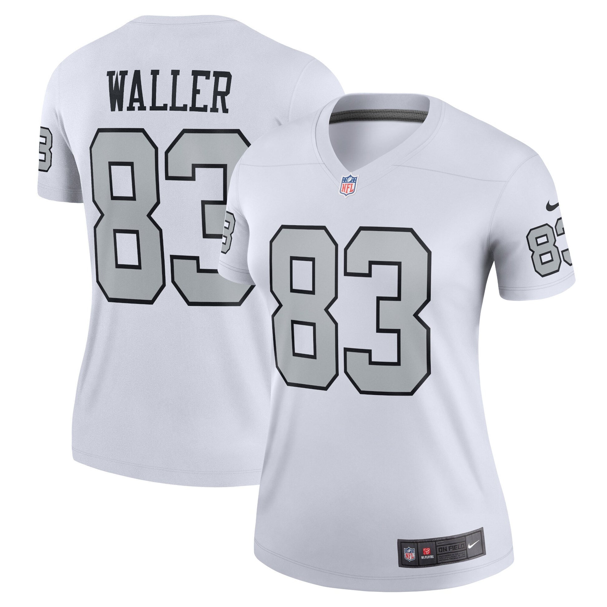 Darren Waller Las Vegas Raiders white Legend jersey