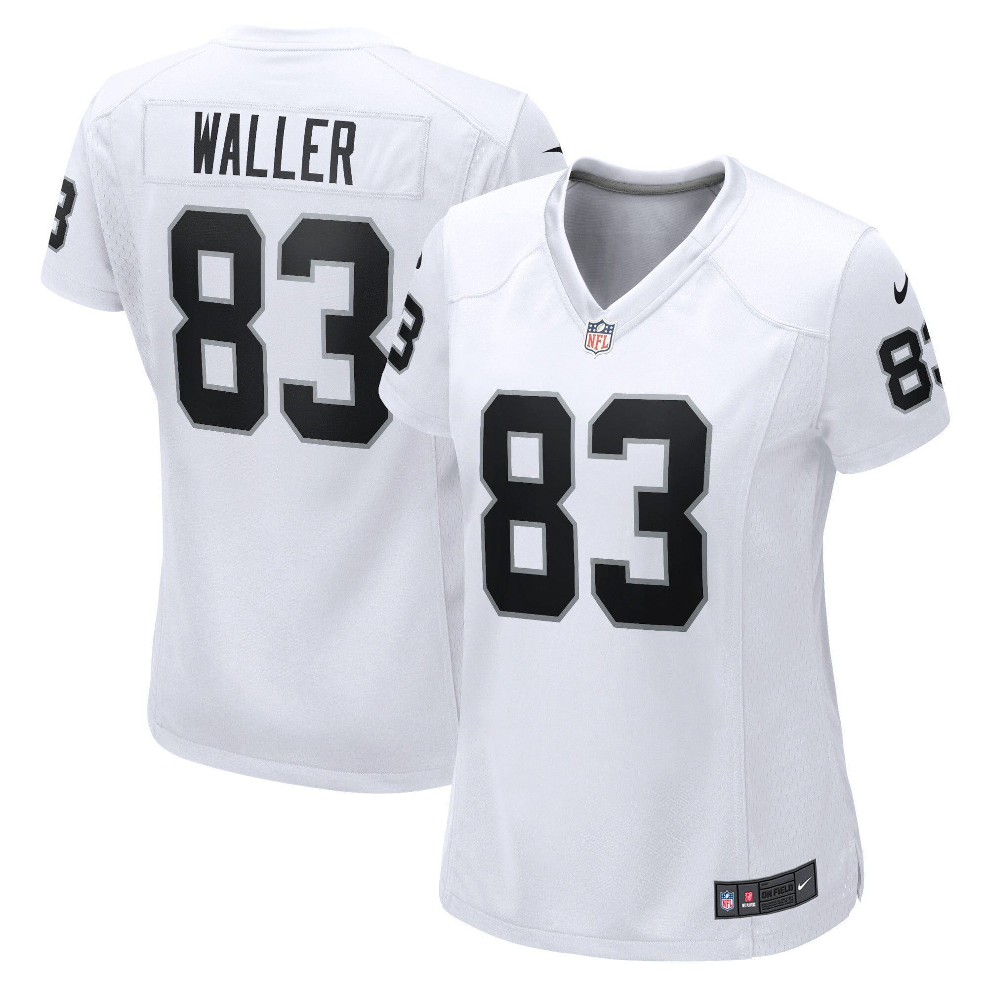Darren Waller Las Vegas Raiders white jersey