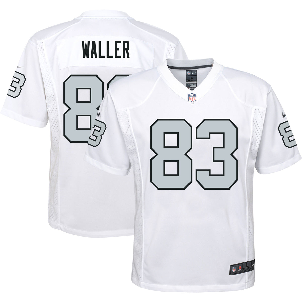 Darren Waller Las Vegas Raiders white Alternate jersey
