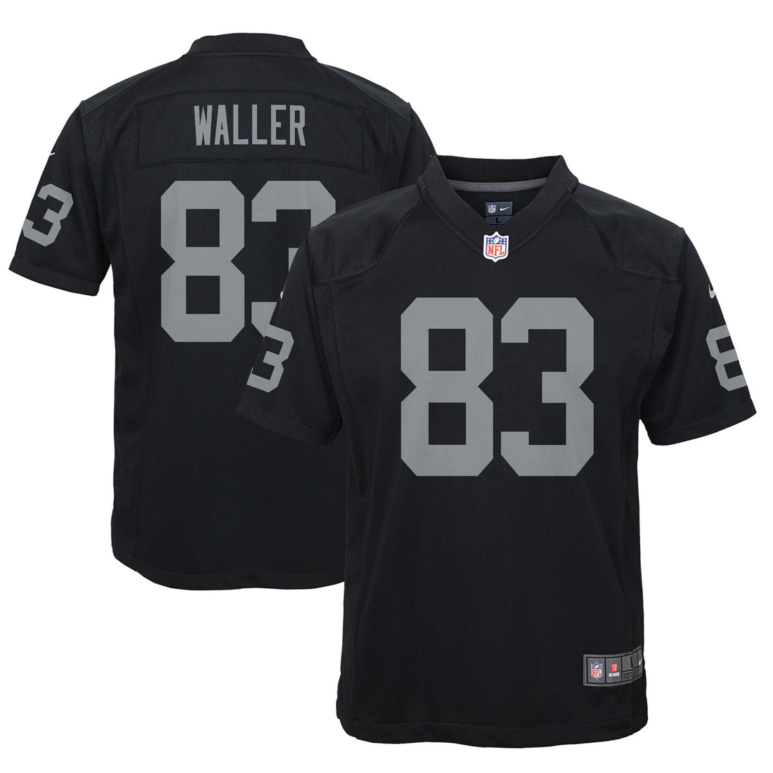 Darren Waller Las Vegas Raiders black jersey