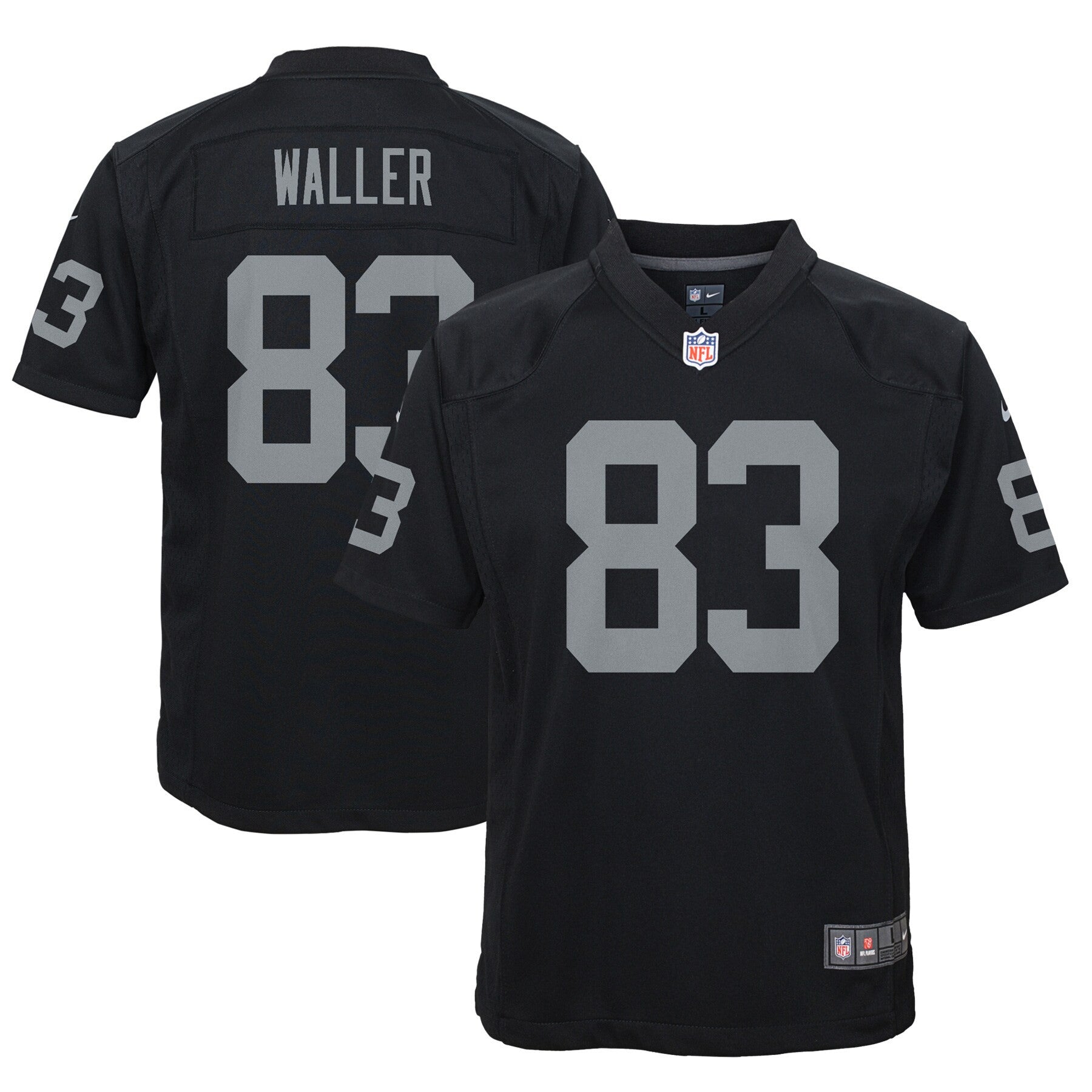 Darren Waller Las Vegas Raiders black jersey
