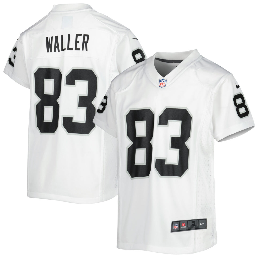Darren Waller Las Vegas Raiders white jersey
