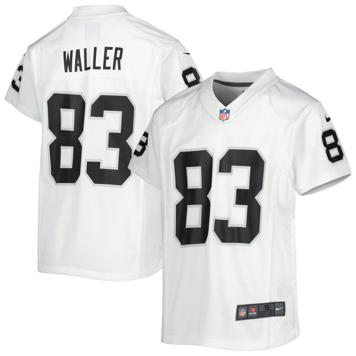Darren Waller Las Vegas Raiders white jersey
