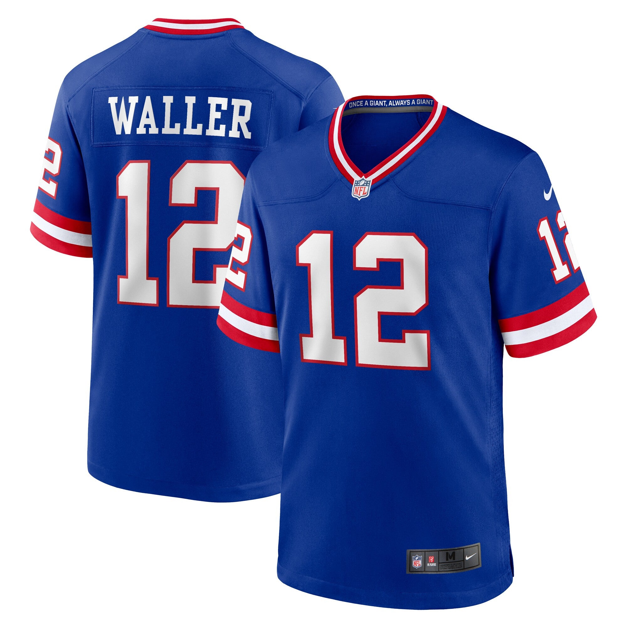 Darren Waller New York Giants royal Alternate jersey
