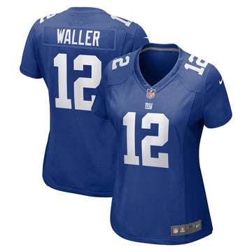 Darren Waller New York Giants royal jersey