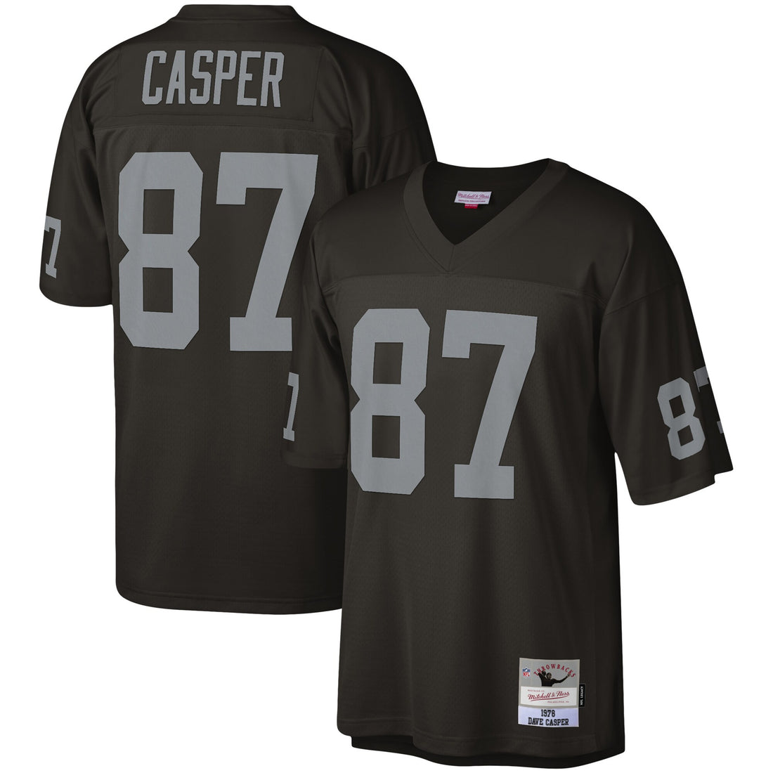 Dave Casper Las Vegas Raiders black jersey