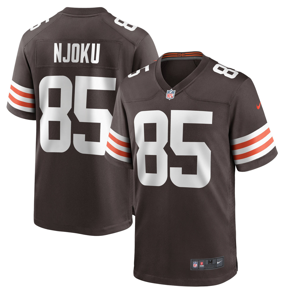 David Njoku Cleveland Browns brown jersey