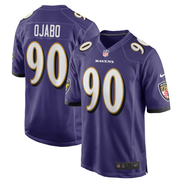 David Ojabo Baltimore Ravens purple jersey