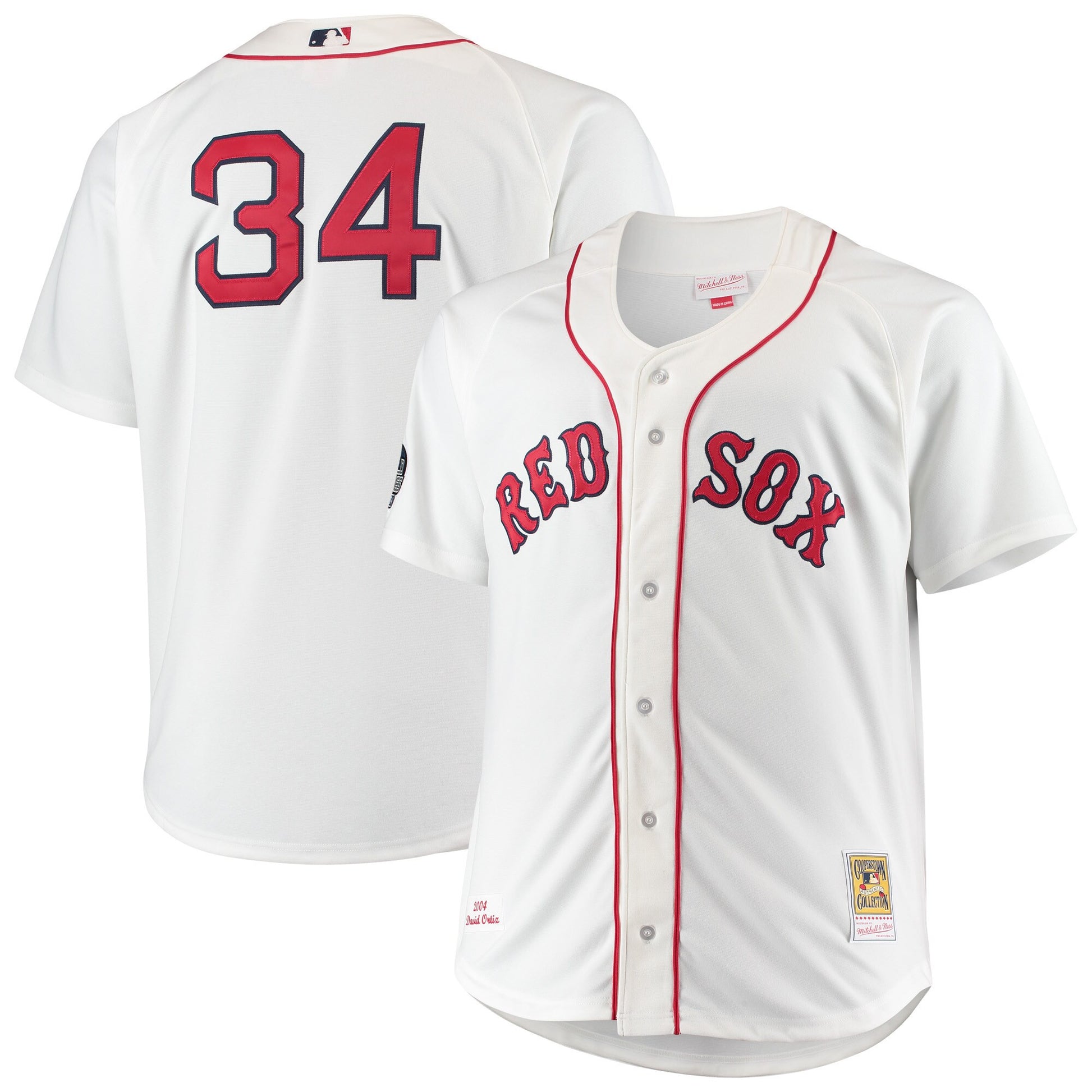 David Ortiz Boston Red Sox white Home jersey