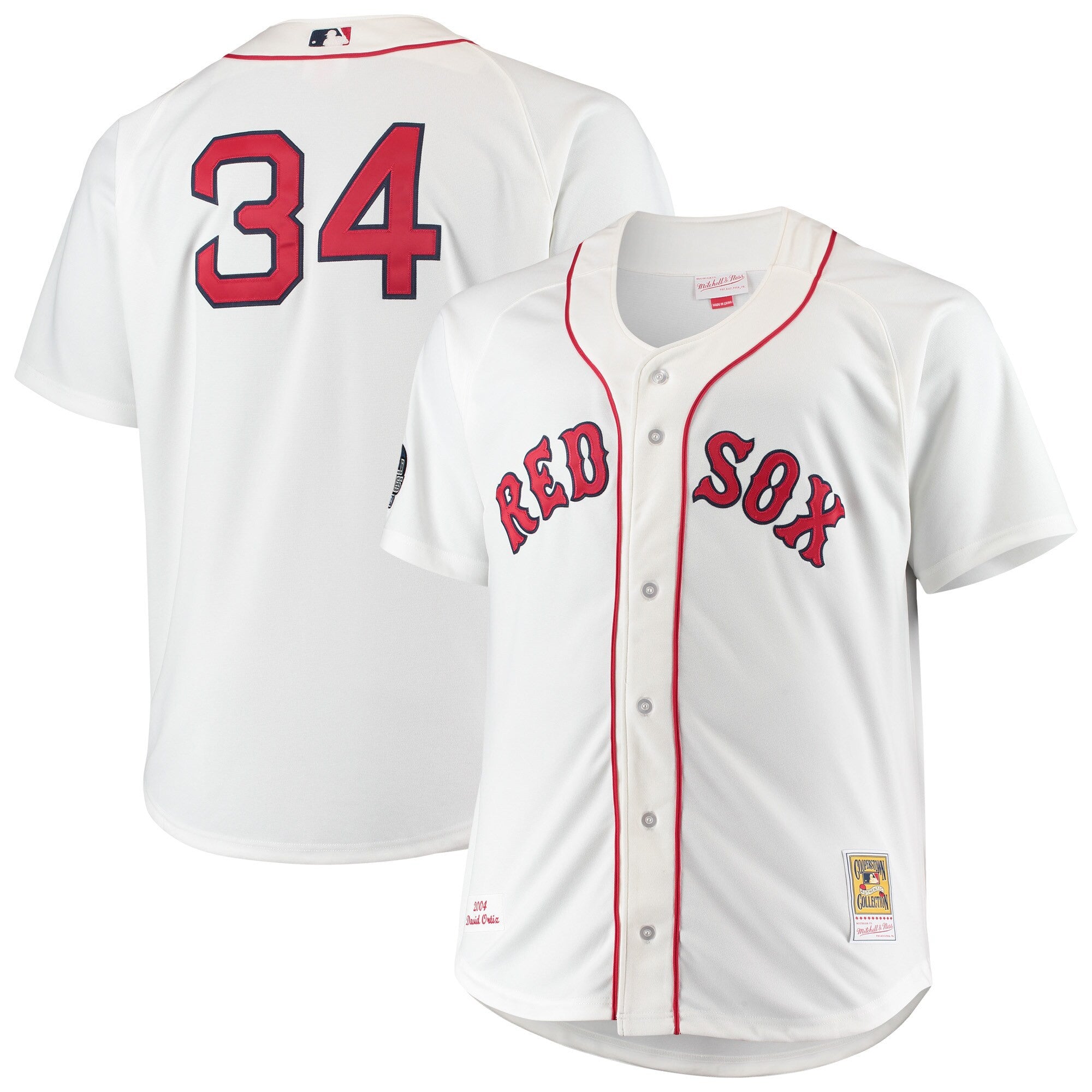 David Ortiz Boston Red Sox white Home jersey