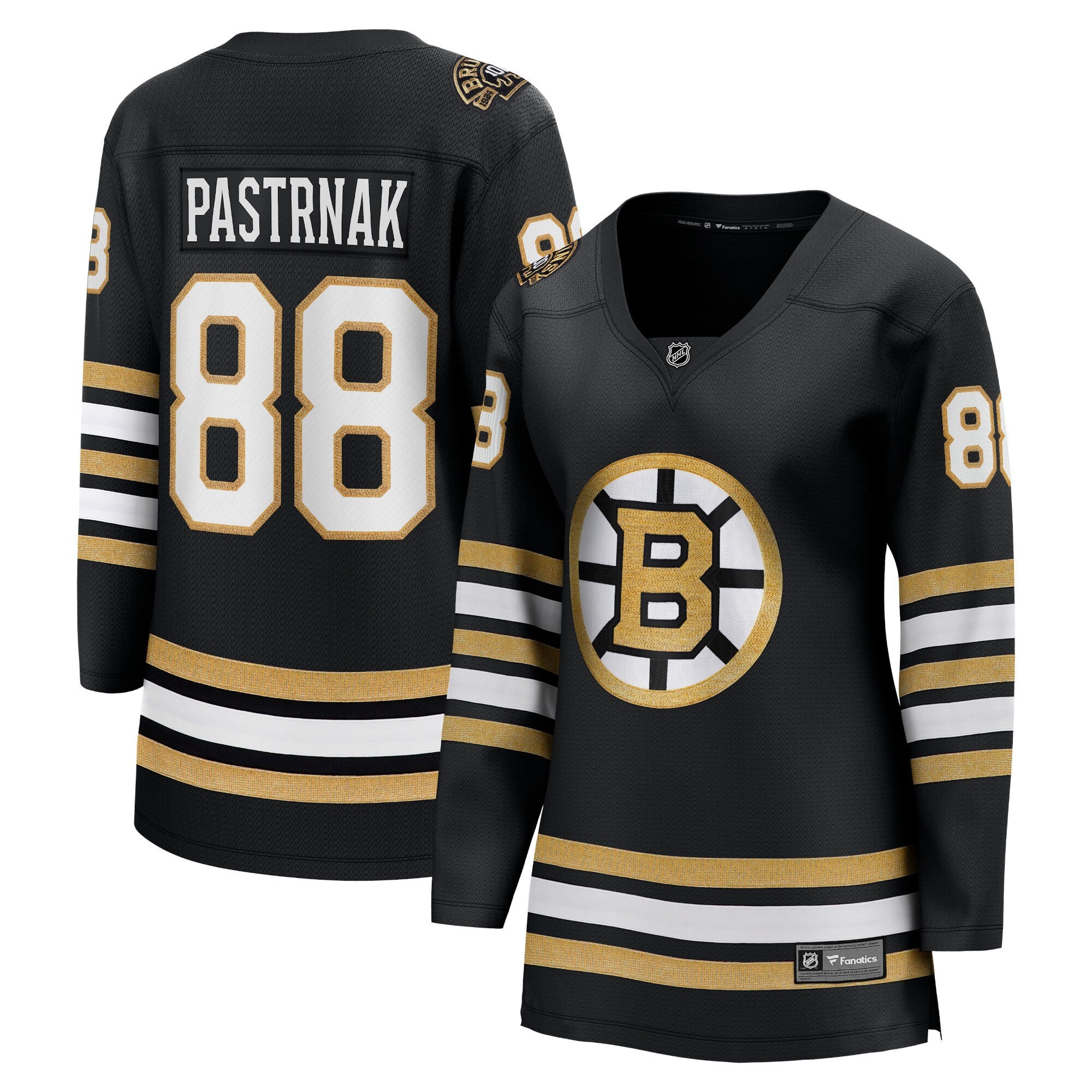 David Pastrnak Boston Bruins black jersey