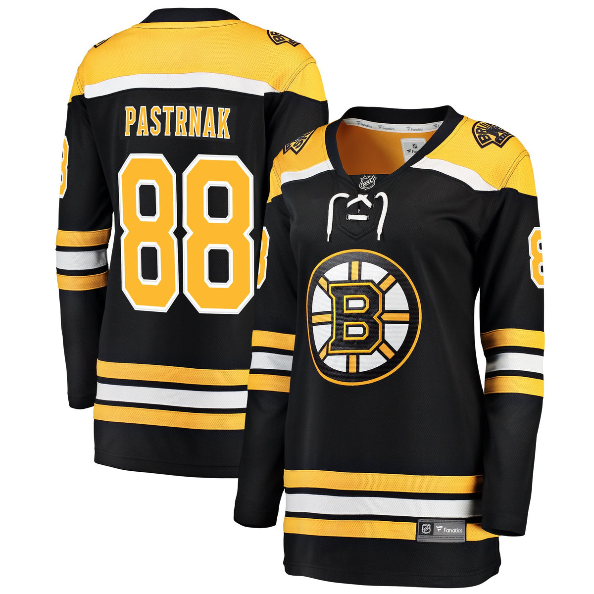 David Pastrnak Boston Bruins black jersey