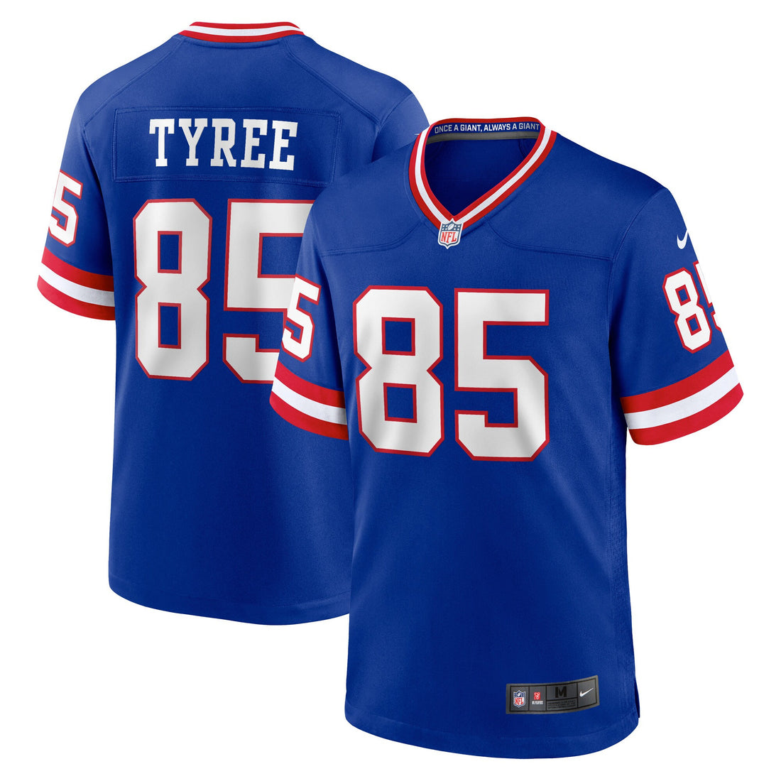David Tyree New York Giants royal Classic jersey