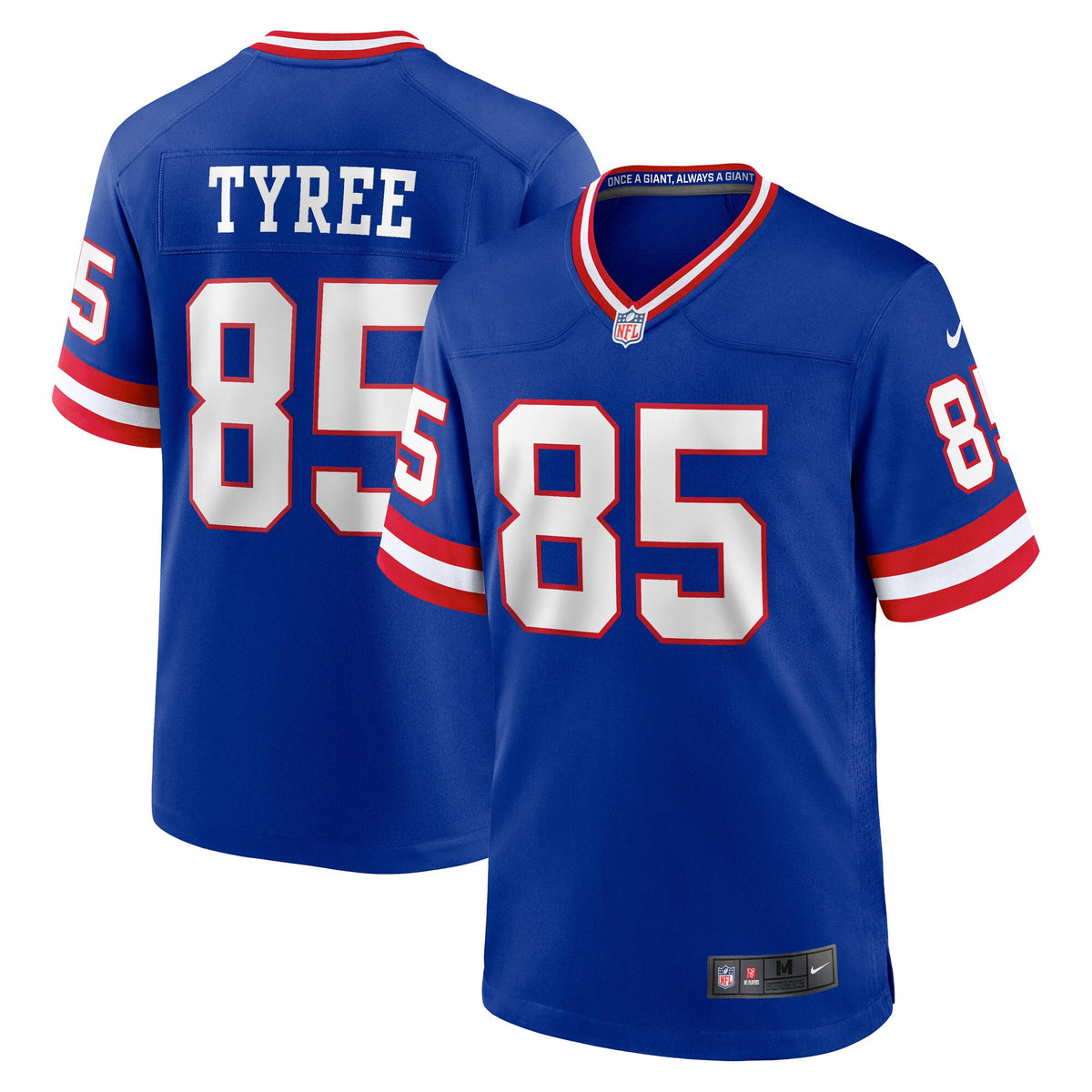 David Tyree New York Giants royal Classic jersey