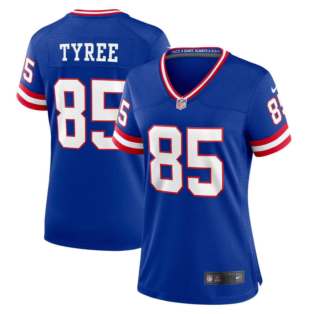 David Tyree New York Giants royal Classic jersey