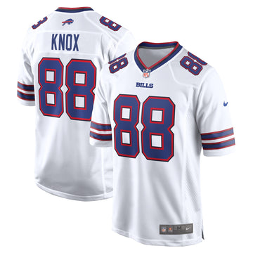 Dawson Knox Buffalo Bills white Game jersey