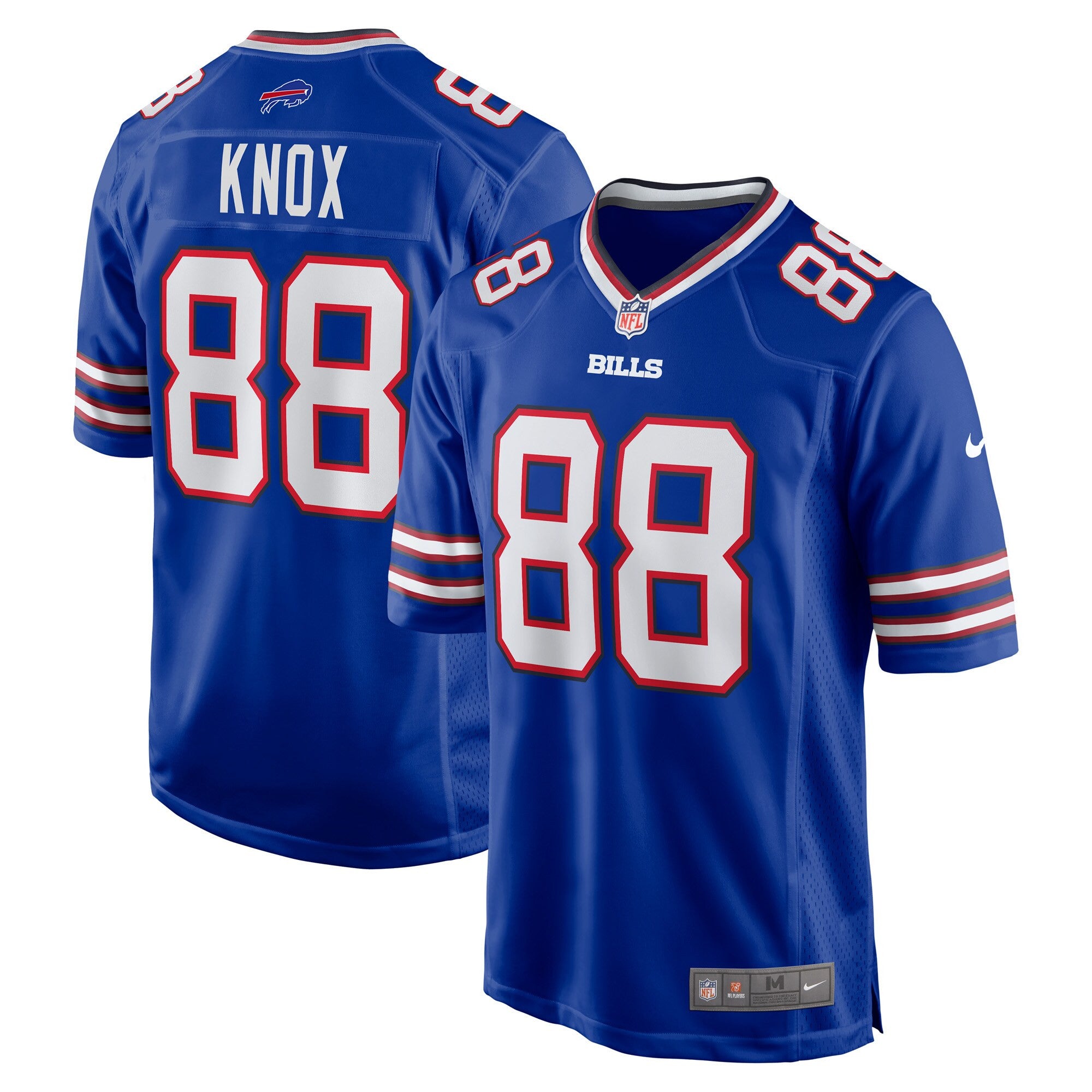 Dawson Knox Buffalo Bills royal Game jersey