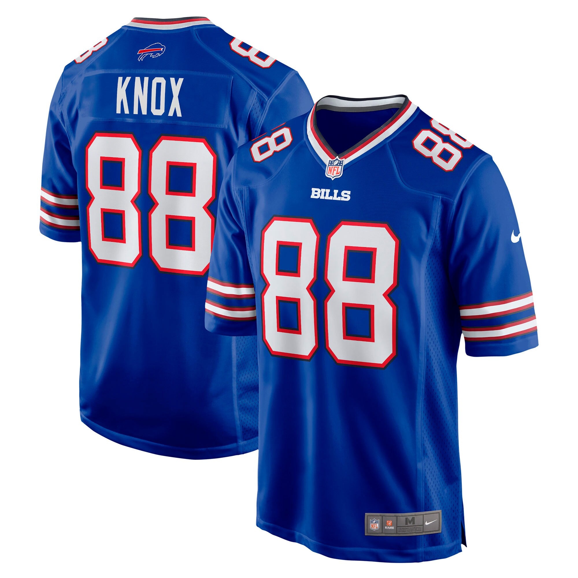 Dawson Knox Buffalo Bills royal jersey
