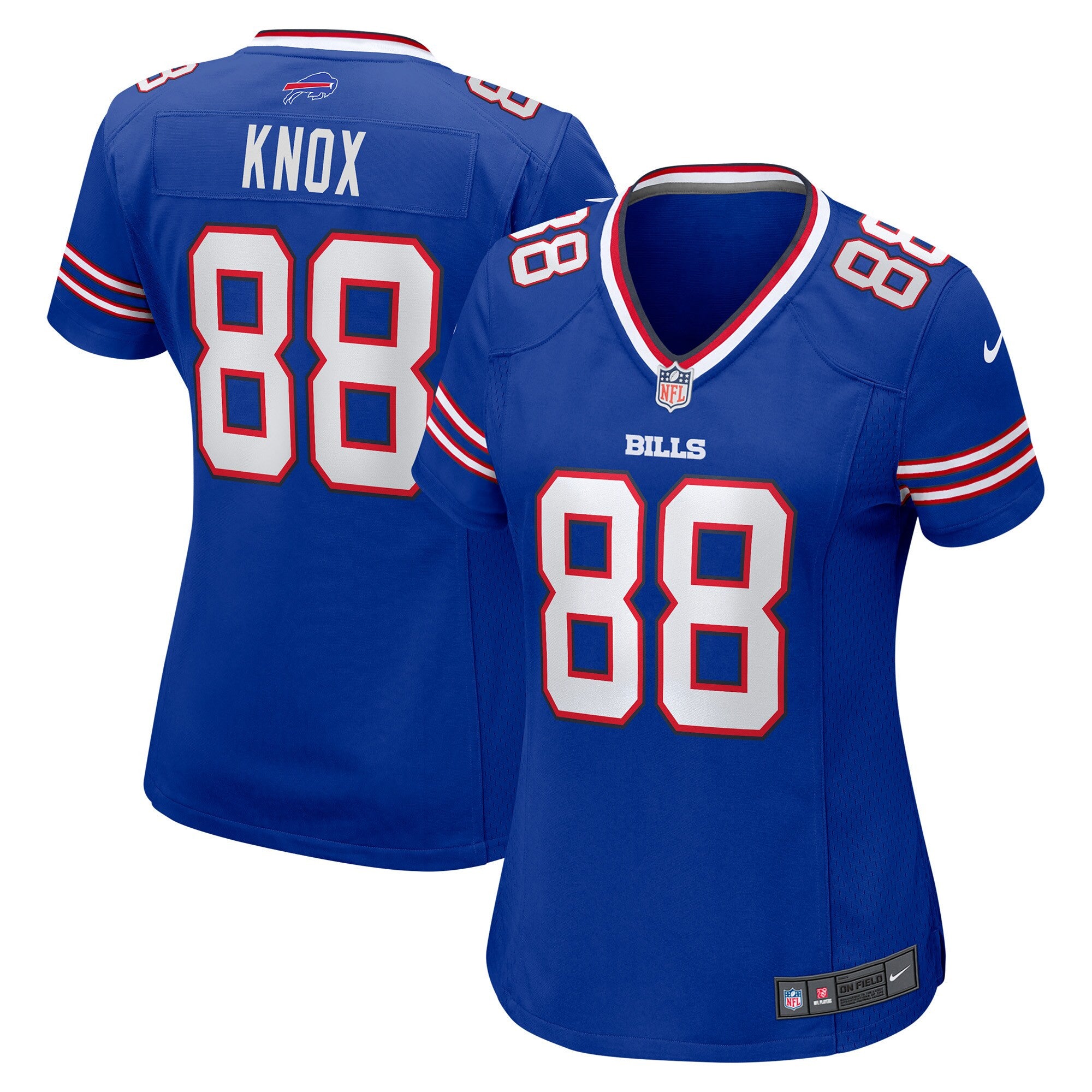 Dawson Knox Buffalo Bills royal jersey