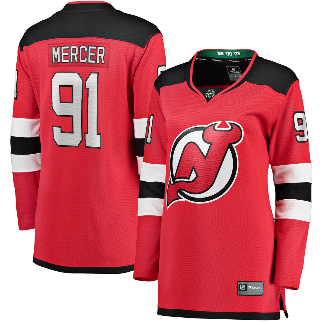 Dawson Mercer New New Jersey Devils red Home jersey