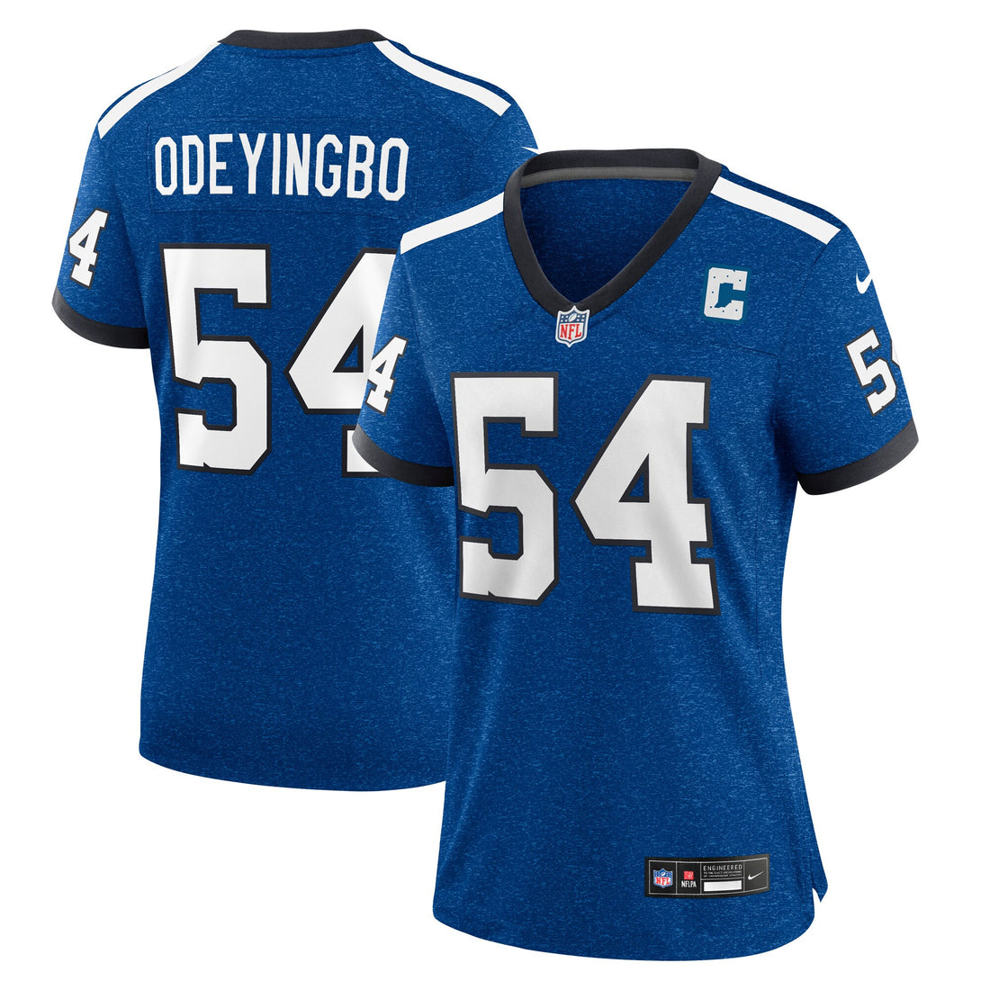 Dayo Odeyingbo Indiana Nights Indianapolis Colts royal Alternate jersey