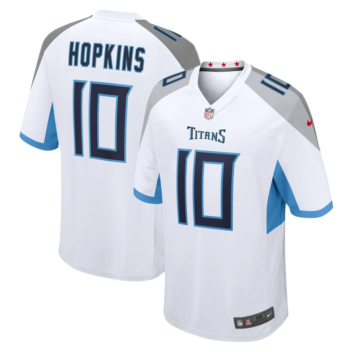 Deandre Hopkins Tennessee Titans white jersey