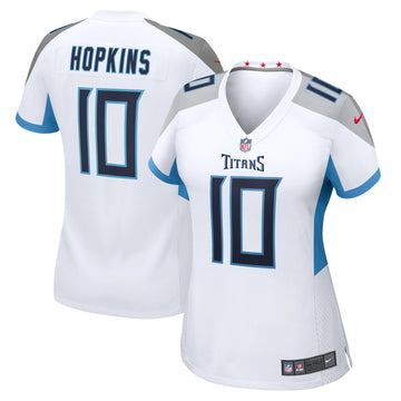 Deandre Hopkins Tennessee Titans white jersey