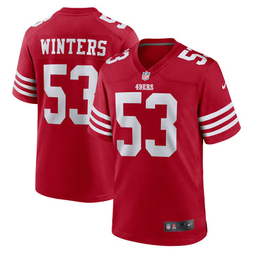 Dee Winters San Francisco 49ers scarlet jersey