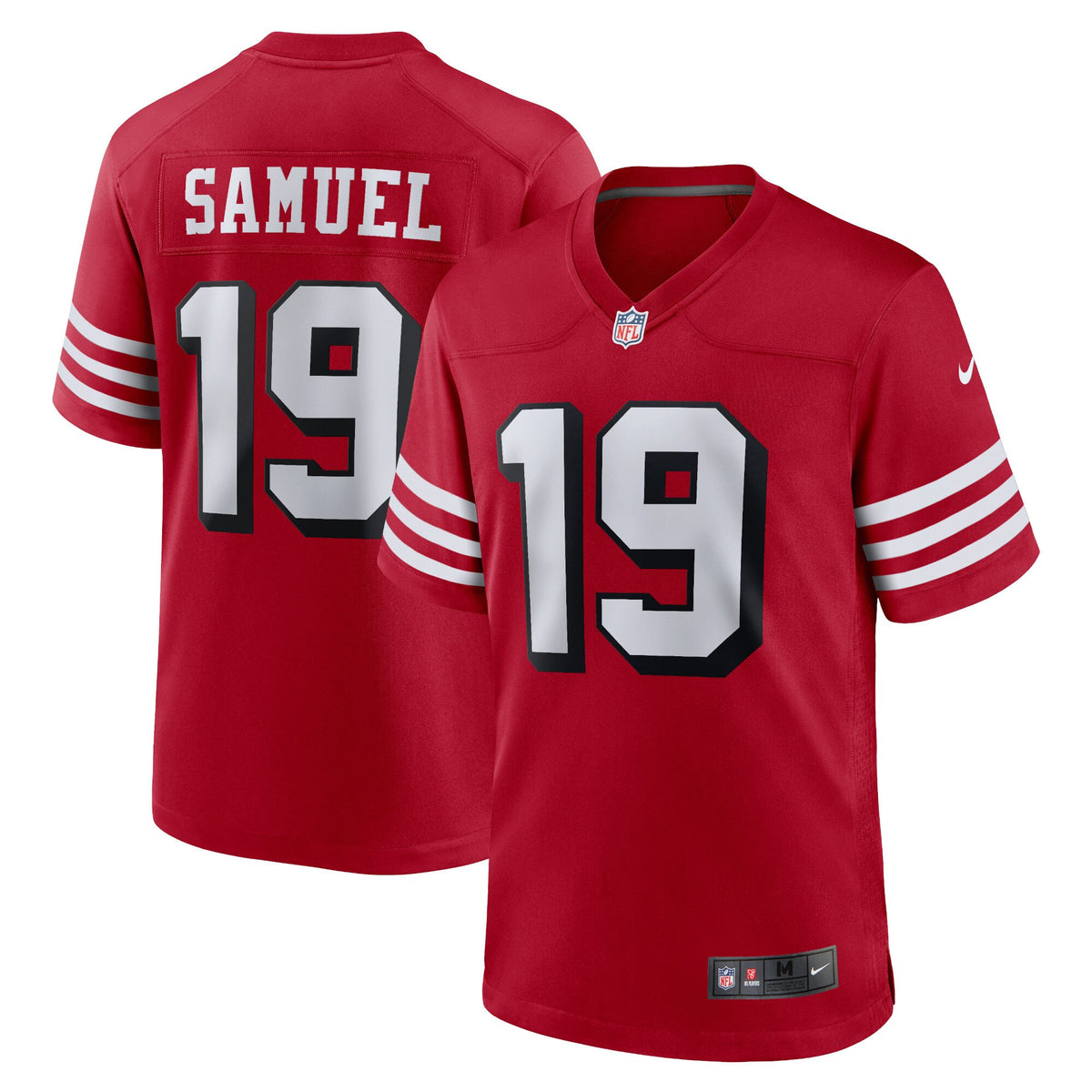 Deebo Samuel San Francisco 49ers scarlet Alternate jersey