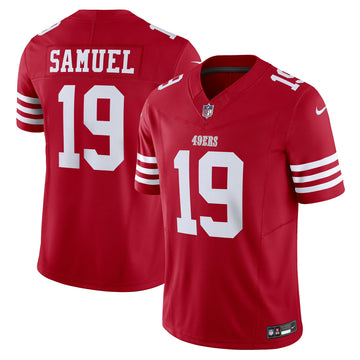 Deebo Samuel San Francisco 49ers scarlet Vapor jersey