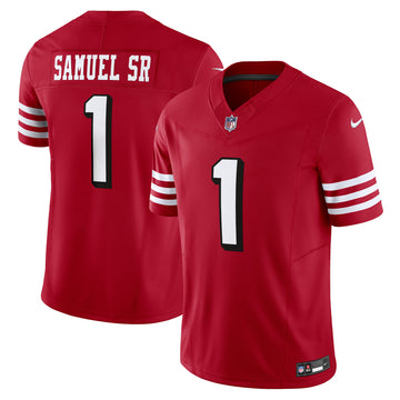 Deebo Samuel Sr San Francisco 49ers scarlet Vapor jersey