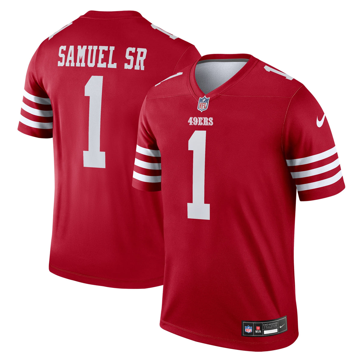 Deebo Samuel Sr San Francisco 49ers scarlet Legend jersey
