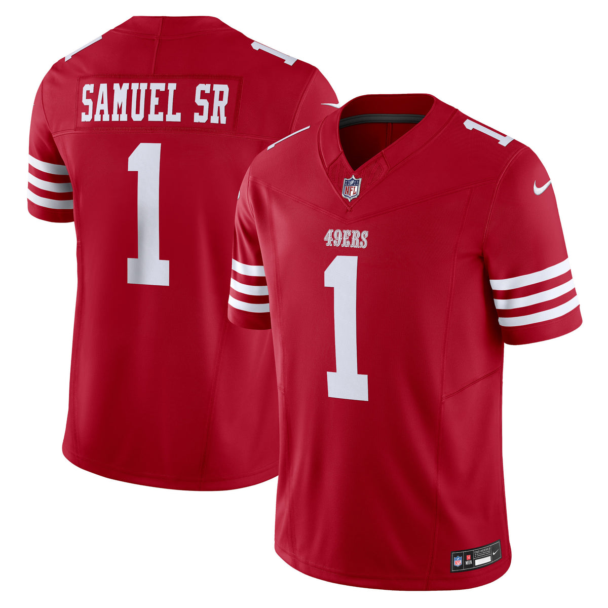 Deebo Samuel Sr San Francisco 49ers scarlet Vapor jersey